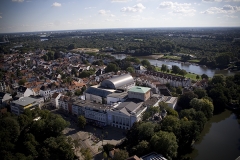 Bremen, Goethe Theater, drohne bremen
